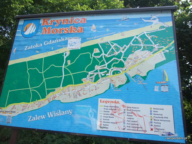 mapka Krynicy Morskiej