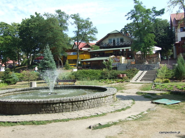 park miejski w Krynicy Morskiej