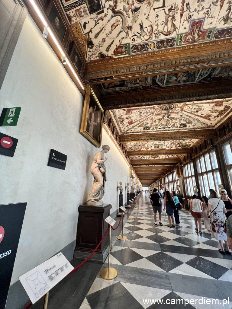 muzeum Uffizi we Florencji
