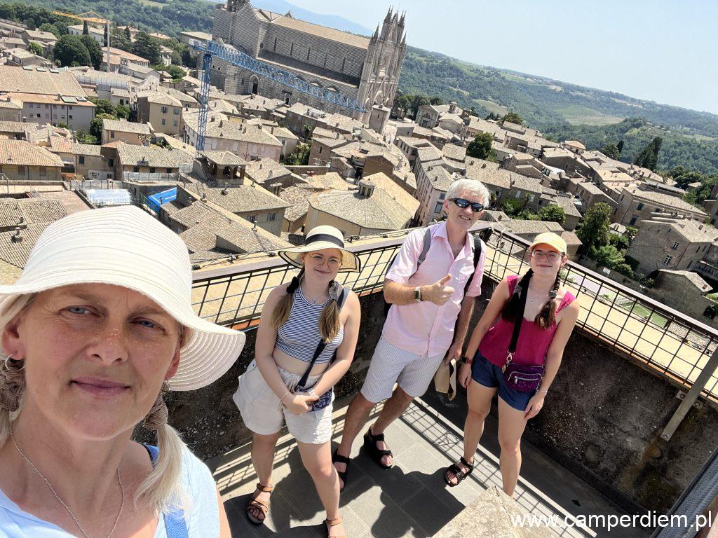 na wieży w Orvieto