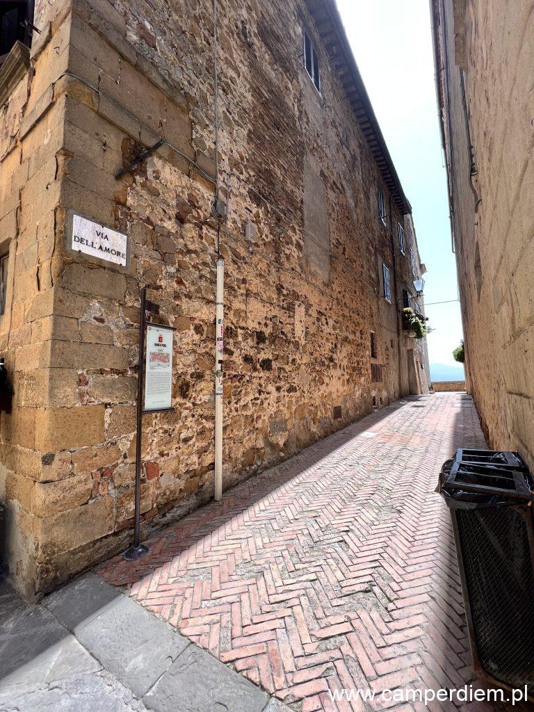 Via Dell'Amore w Pienza
