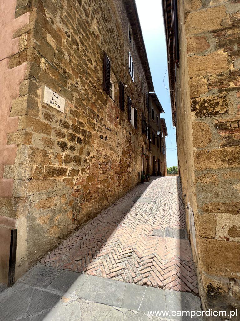 Via Del Bagio w Pienza