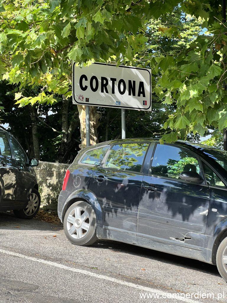 tablica miejscowości Cortona