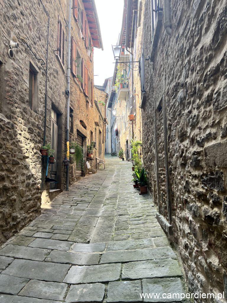uliczka w Cortona